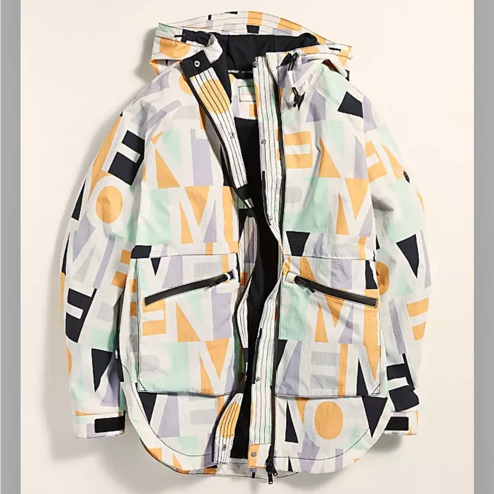 NEW Free People Movement Singin' In The Rain Printed Jacket - Picture 3 of 13